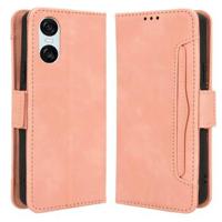 Sony Xperia 10 VI Cardholder Series Portemonnee Hoesje - Roze