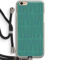 Swirls: iPhone 6 / 6S Transparant Hoesje met koord