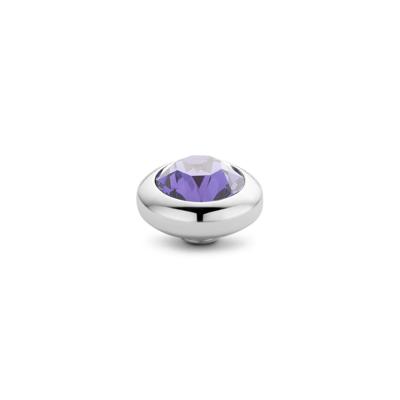 Melano Vivid Basic CZ Steentje Tanzanite | Zilver