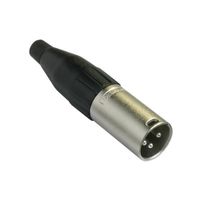 Amphenol AC3MM XLR Connector 3-polig XLR Kabeldeel Female AC Series - thumbnail