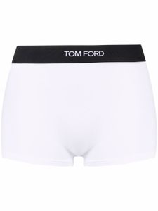 TOM FORD boxer à logo imprimé - Blanc