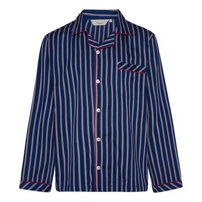 Ambassador Ambassador Rome Navy/White/Blue/Red Stripe Heren Pyjama 9-5-S
