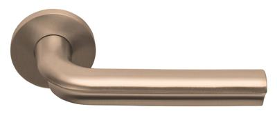 Formani deurkruk David Rockwell ECLIPSE DR100-G geveerd op rozet - PVD licht brons