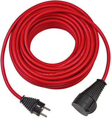 Brennenstuhl Verlengsnoer voor bouwplaatsen IP44 25m rood H07RN-F 3G1,5 - 1167830