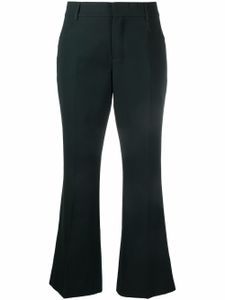 AMI Paris pantalon court à coupe évasée - Vert