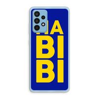 Habibi Blue: Samsung Galaxy A52 Transparant Hoesje