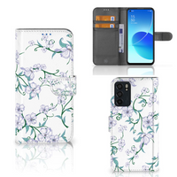 OPPO Reno6 5G Uniek Hoesje Blossom White