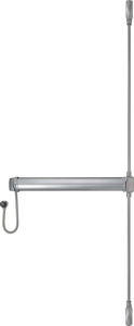 JPM FC-EA-20 JPM Elektromechanische paniekbalk Fluid Control - Uit- en Ingang | type: C | 2 punts | kruk | kleur: aluminium | lengte: 835 mm |