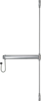 JPM FC-EA-20 JPM Elektromechanische paniekbalk Fluid Control - Uit- en Ingang | type: C | 2 punts | kruk | kleur: aluminium | lengte: 835 mm |