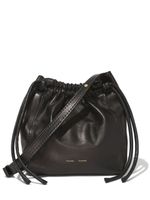 Proenza Schouler sac porté épaule en cuir à lien de resserrage - Noir - thumbnail