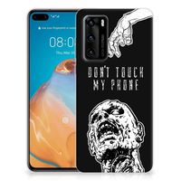 Silicone-hoesje Huawei P40 Zombie - thumbnail