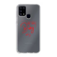 Not Your Baby: Samsung Galaxy M31 Transparant Hoesje