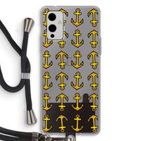Musketon Anchor: OnePlus 9 Transparant Hoesje met koord