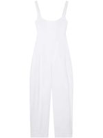 Stella McCartney corset-style wide-leg jumpsuit - Blanc - thumbnail