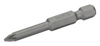 Bahco Bit 1/4" | voor Pozidriv schroeven | PZ3 x 50 mm - 2-delig - retailverpakking - 59S/50PZ3-2P