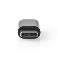 USB-Adapter | USB 2.0 | USB-C© Male | USB Micro-B Female | 480 Gbps | Verguld | Antraciet | Doos