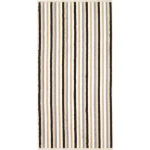 Cawö Cawo Shades Streifen Douchelaken 70x140 sand