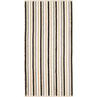 Cawö Cawo Shades Streifen Douchelaken 70x140 sand