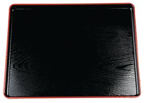 Zwart Dienblad - Lacquerware - 33 x 23cm