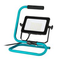 EGLO Avelar werklamp - Bouwlamp LED - 30W - Zwart/Turquoise - thumbnail