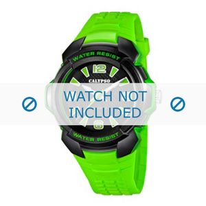 Calypso horlogeband K5635-3 Rubber Groen