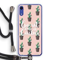 Cactus quote: Honor Play 8A Transparant Hoesje met koord