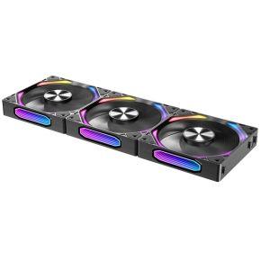 Azza GALAXY BLACK Computer behuizing Ventilator 12 cm Zwart 3 stuk(s)