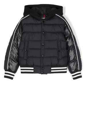 Moncler Enfant doudoune à capuche - Noir