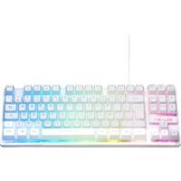 Gamingtoetsenbord - RGB TKL-membraan - THE G-LAB - KEYZ-CAESIUMT-W/FR - FR-indeling - 12 sneltoetsen - 100% aanpasbaar - Wit