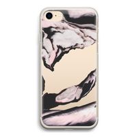 Roze stroom: iPhone 7 Transparant Hoesje