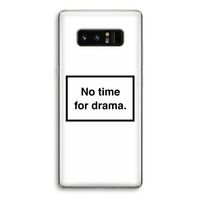 No drama: Samsung Galaxy Note 8 Transparant Hoesje