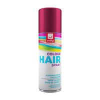 Carnaval haarverf - roze - spuitbus - 125 ml - haarspray