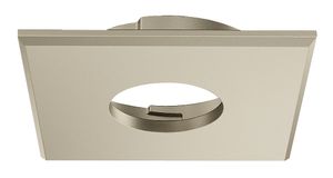 LED afdekring vernikkeld mat vierkant voor LED inbouwspot 2090 3090