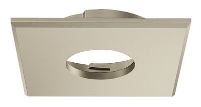 LED afdekring vernikkeld mat vierkant voor LED inbouwspot 2090 3090