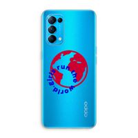 Run The World: Oppo Find X3 Lite Transparant Hoesje
