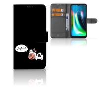 Motorola Moto G9 Play | E7 Plus Leuk Hoesje Cow - thumbnail
