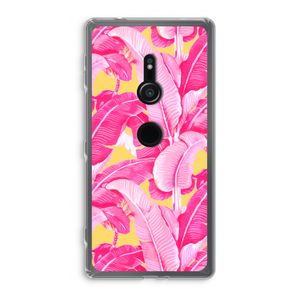Pink Banana: Sony Xperia XZ2 Transparant Hoesje