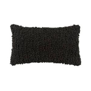 present time - Cushion Purity cotton black