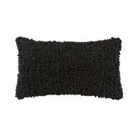 present time - Cushion Purity cotton black