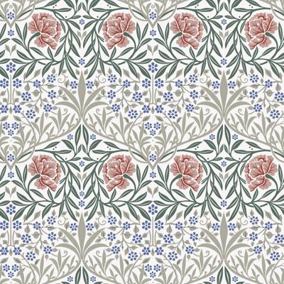 Dutch Wallcoverings Hidden Tr2 -Oxford Union Pink/Grn - Roze/Groen