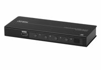 ATEN VS481C HDMI-switch 4 + 1 poorten Via PC bedienbaar, Met afstandsbediening 4096 x 2160 Pixel - thumbnail