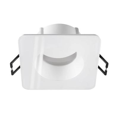 SLV InbouwringNew Tria 68 IP65 vierkant wit - zonder fitting - 1007339
