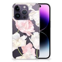 Apple iPhone 14 Pro TPU Case Lovely Flowers - thumbnail