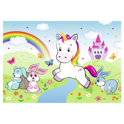 Ravensburger - sprookjesachtige eenhoorn puzzel 2x24 stuks