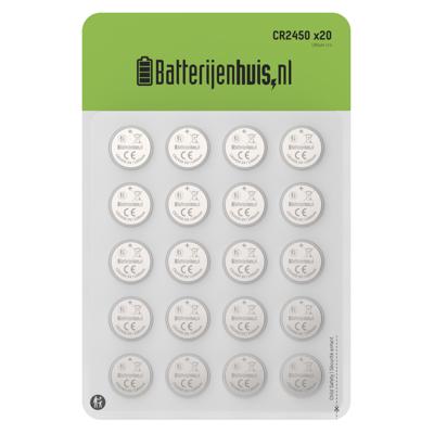 CR2450 Batterijen 20x