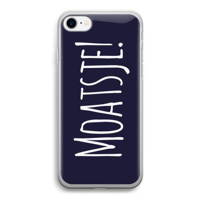 Moatsje!: iPhone SE 2020 Transparant Hoesje