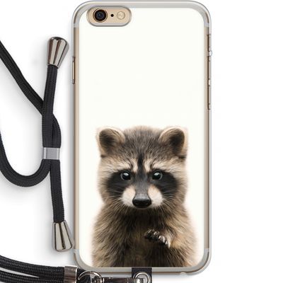 Rocco: iPhone 6 PLUS / 6S PLUS Transparant Hoesje met koord