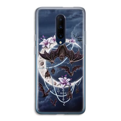 Vleermuizen Maan: OnePlus 7 Pro Transparant Hoesje