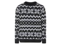 LIVERGY Heren Kersttrui (Zwart, M)