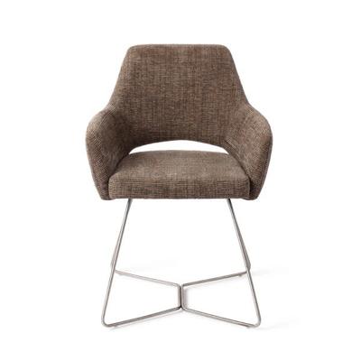 Yanai Eetkamerstoel - Beehive Steel